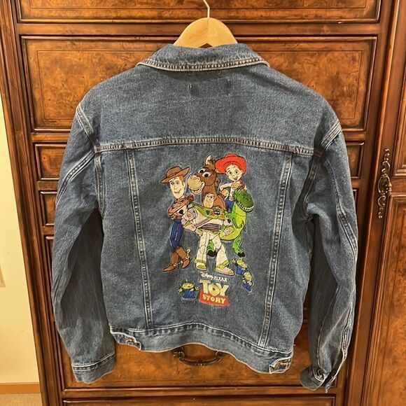Disney Jackets & Blazers - Nwot Disney Toy Story Woman’s Jean Jacket